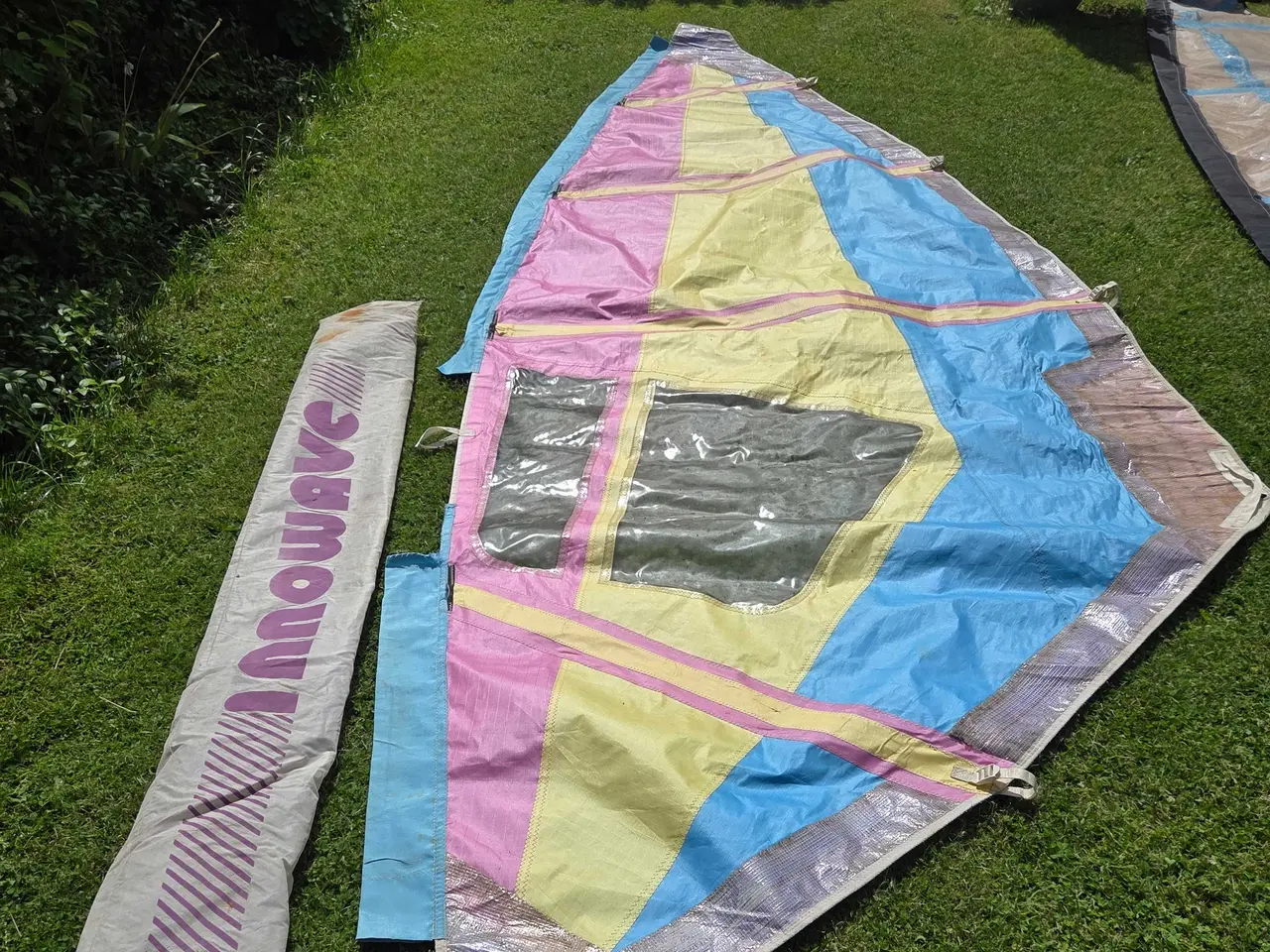 Billede 1 - Innowave windsurfsejl 5.1 farverigt.