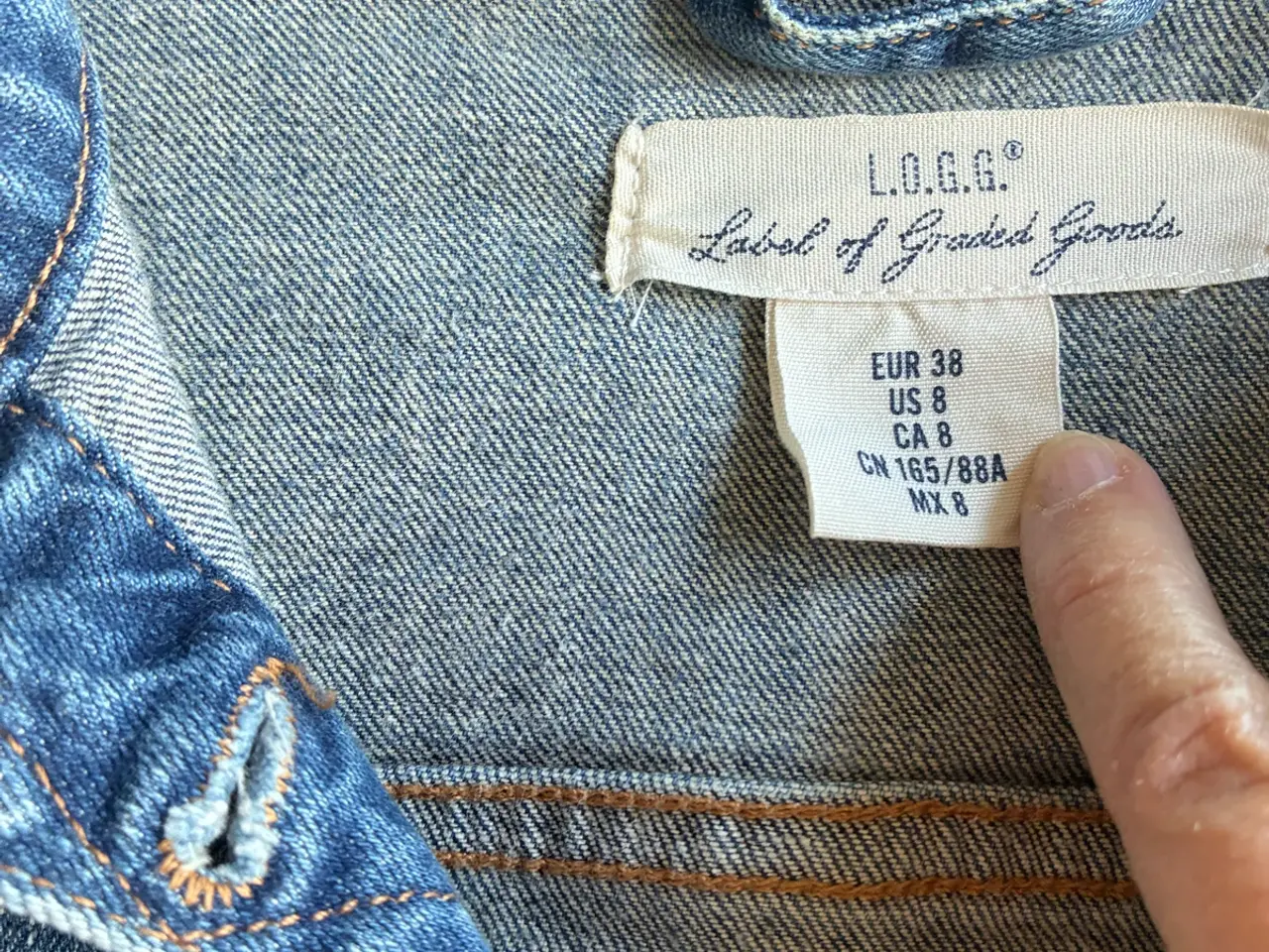 Billede 2 - Denimjakke m/stretch str. 38