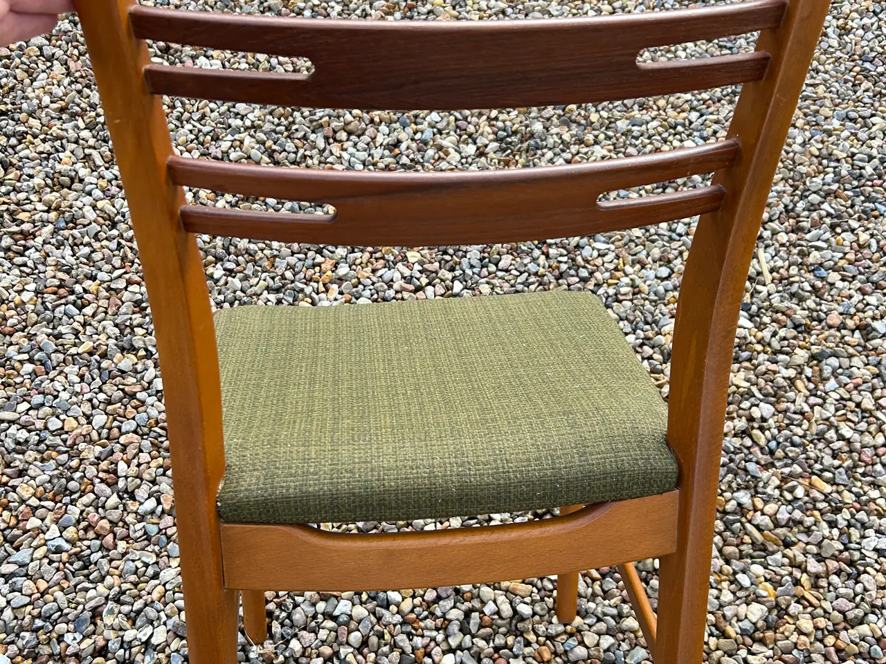 Billede 5 - 6 smukke Farstrup spisebordsstole – teak/bøg (Klas