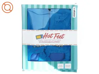 Hot feet Hjemmesko du kan opvarme i mikroovn (Onesize Voksen)