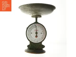 Vintage vægt (str. Ø. 25 cm. længde. 25,5 cm)