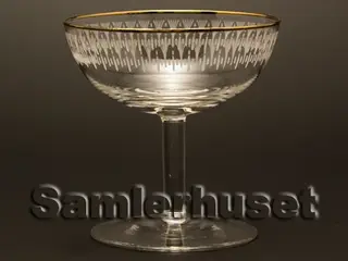 Kongeå Likørglas. H:75 mm.