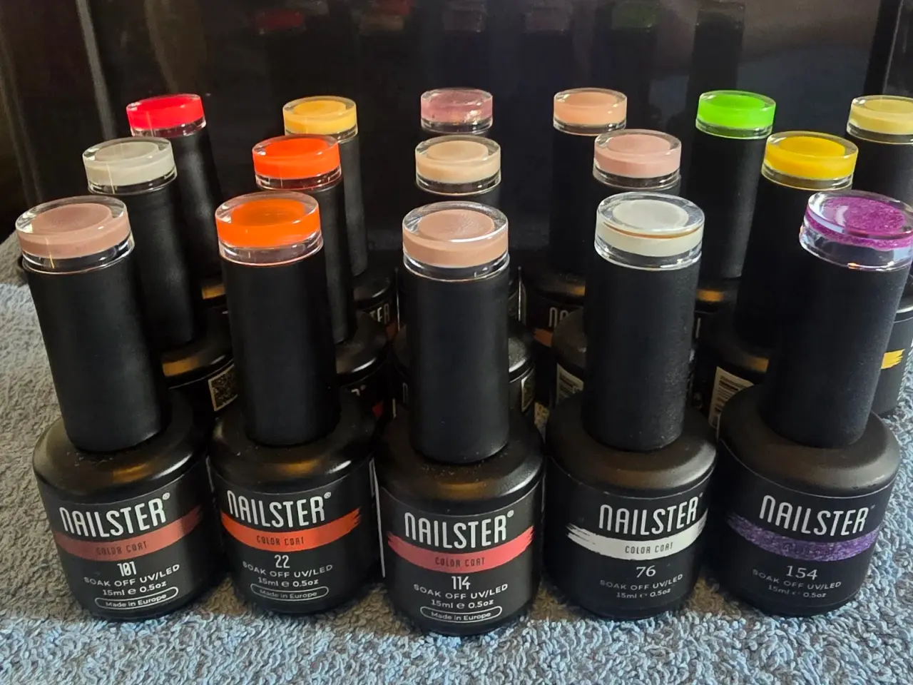 Billede 3 - NYE Nailster color coat gellak 16 stk