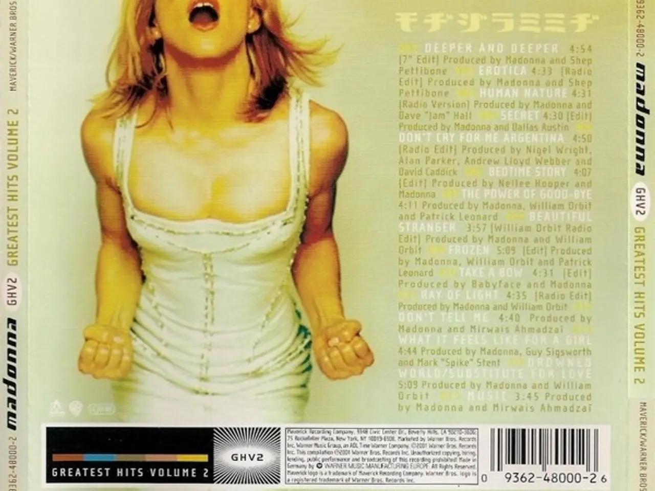 Billede 2 - Madonna – GHV2 (Greatest Hits Volume 2) – CD
