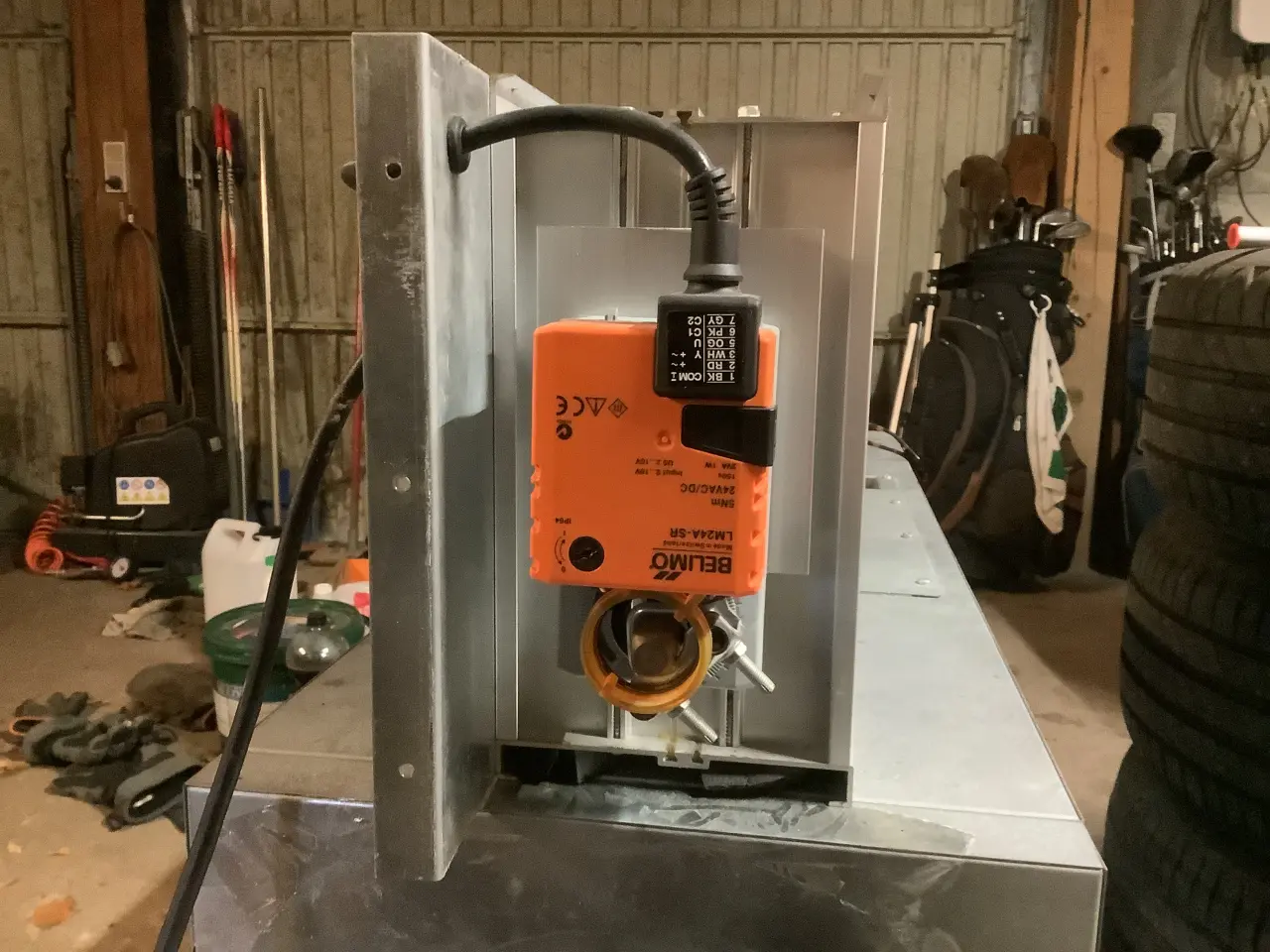 Billede 2 - Modulerende bypass For ventilation Genvex ge390ac