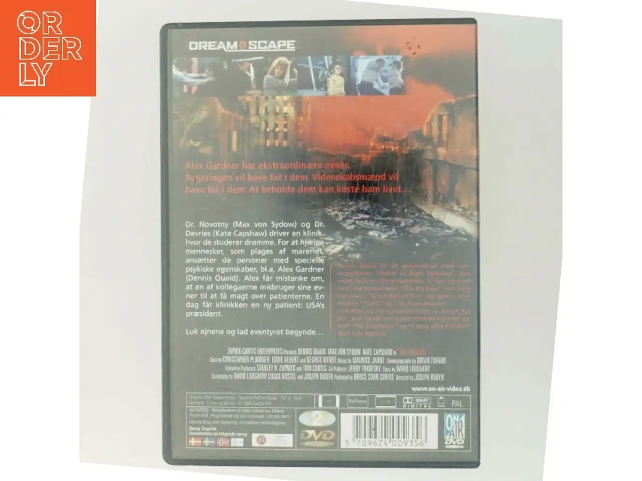 Billede 3 - Dreamscape med Dennis Quaid (DVD)