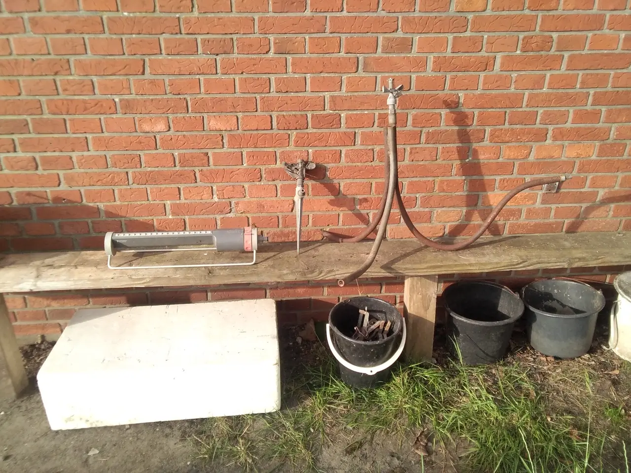 Billede 1 - 3 OK havevandere 100 kr pr stk AFHENTNINGSPRIS