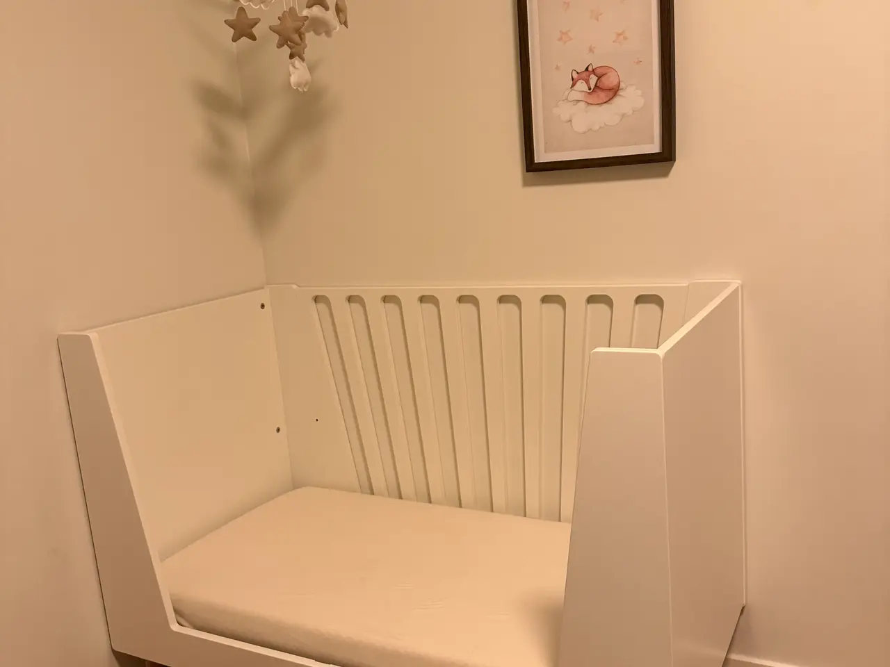 Billede 1 - Tremmeseng 120x60 cm.