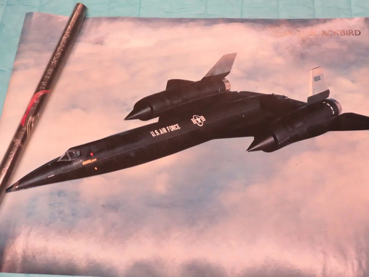 Billede 1 - SR-71 Blackbird, b: 100 h: 70