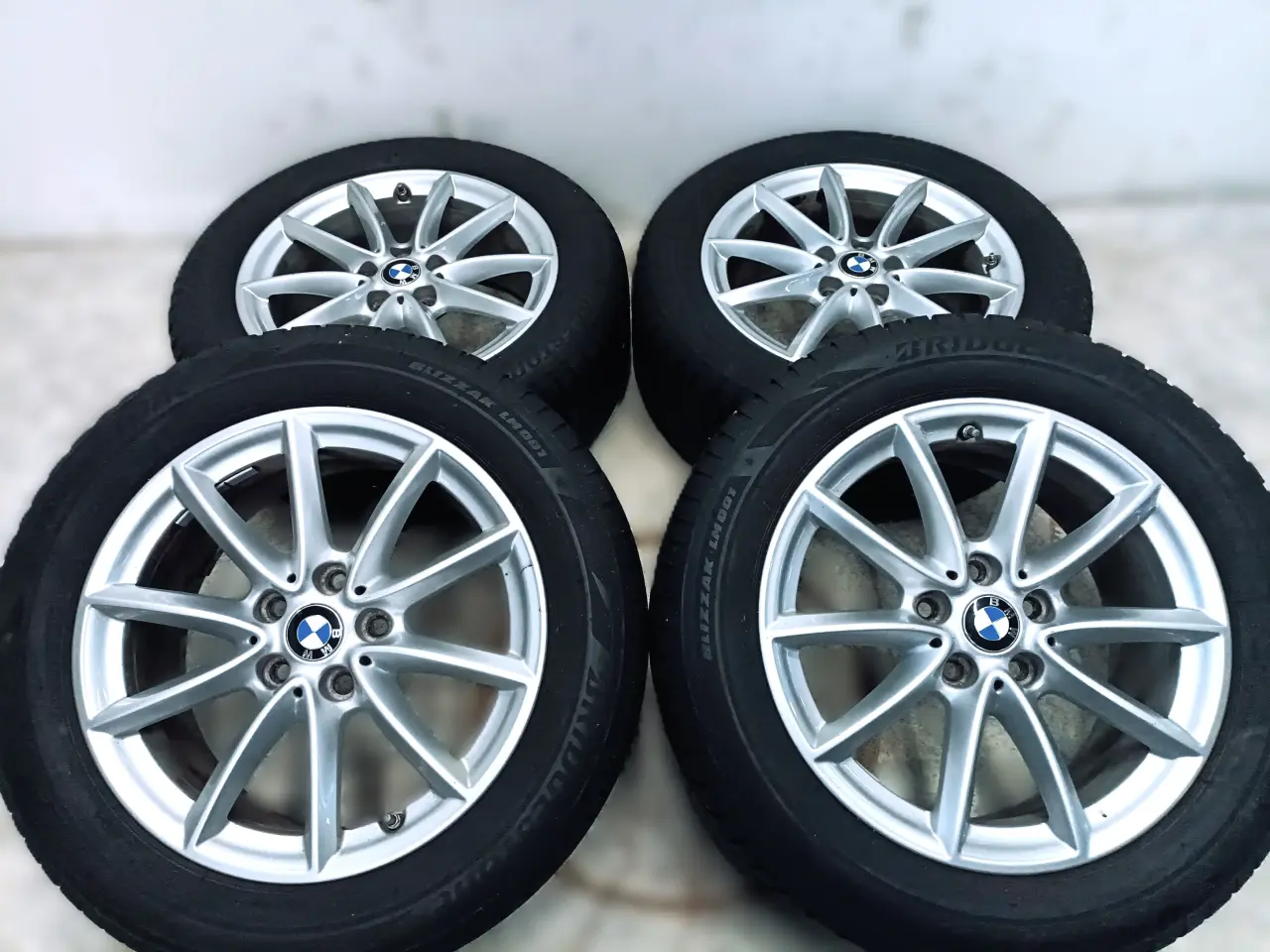 Billede 3 - 5x112 17" ET52 nav 66,6ø BMW vintersæt inkl.TPMS