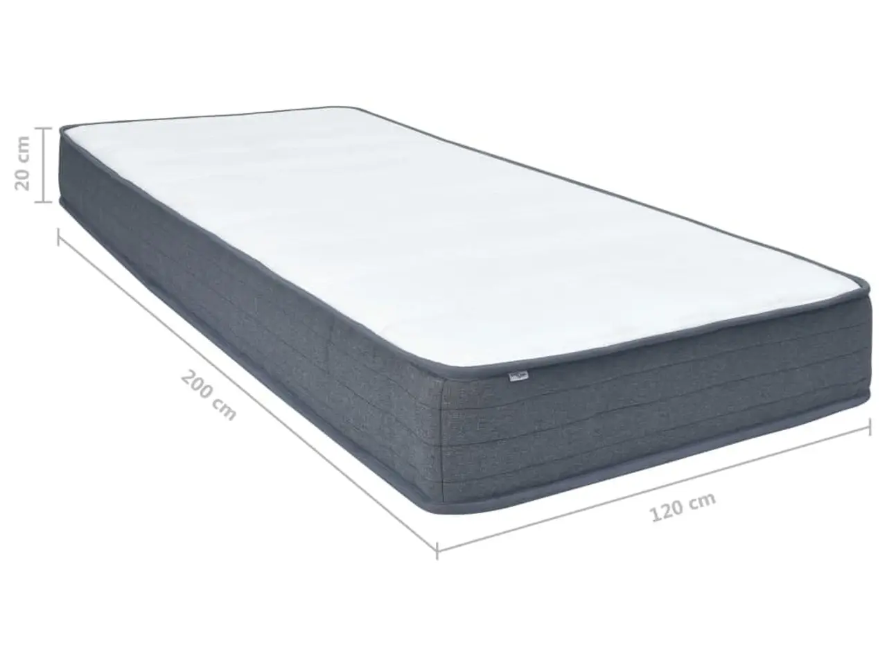 Billede 11 - Madras medium 200x120x20 cm