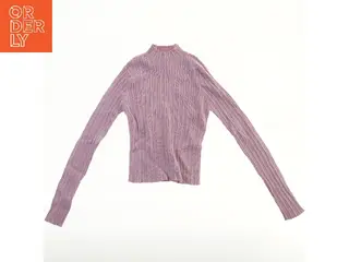 Lilla ribstrikket højhalset trøje fra Zara (str. 164)