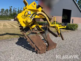 Hydraulisk kædegraver H314 - Hydrema fæste - 1 styk