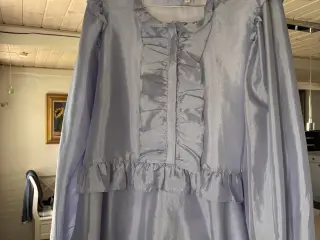 Feminin blå bluse