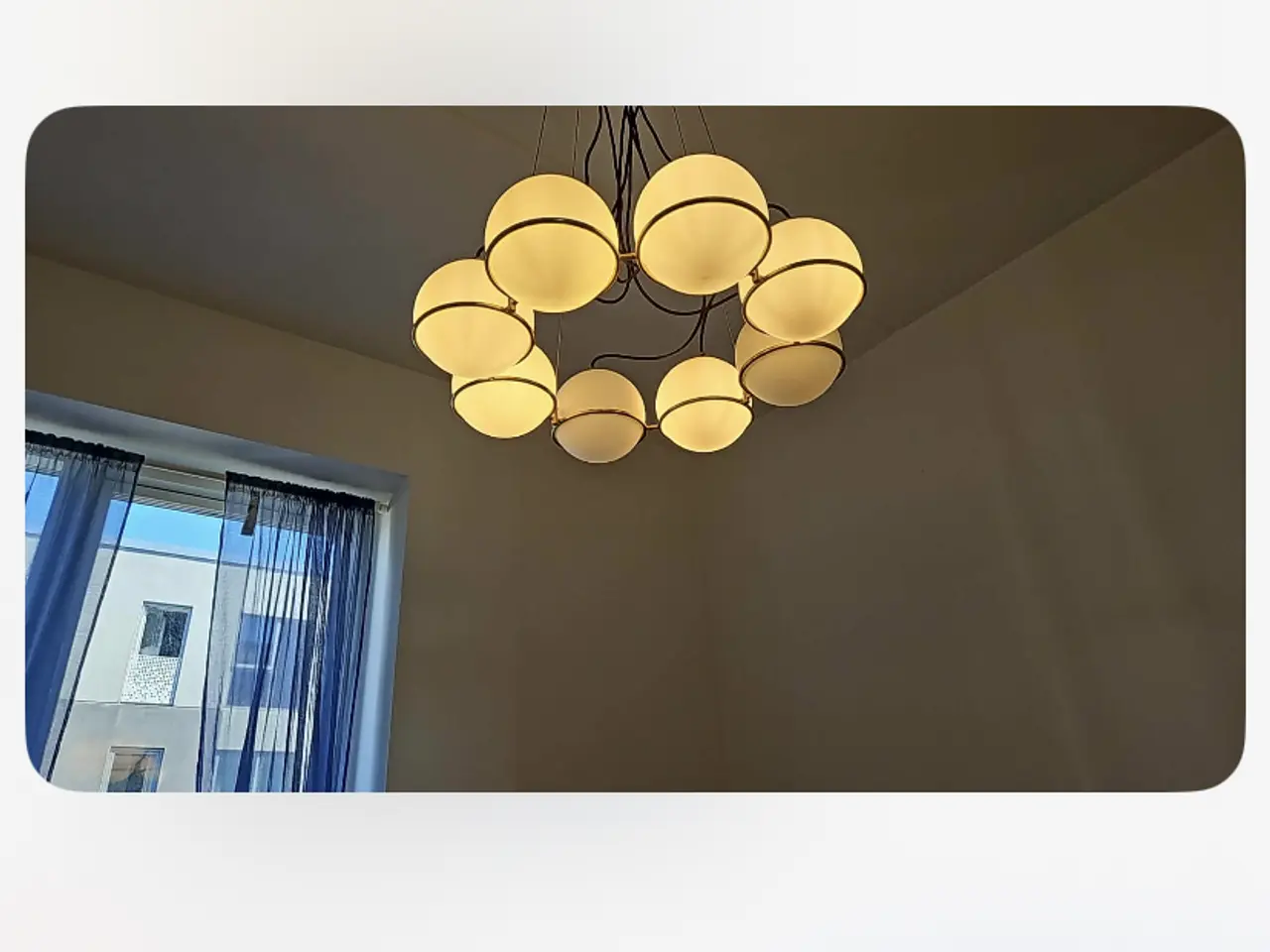 Billede 1 - Meget flot loftslampe 