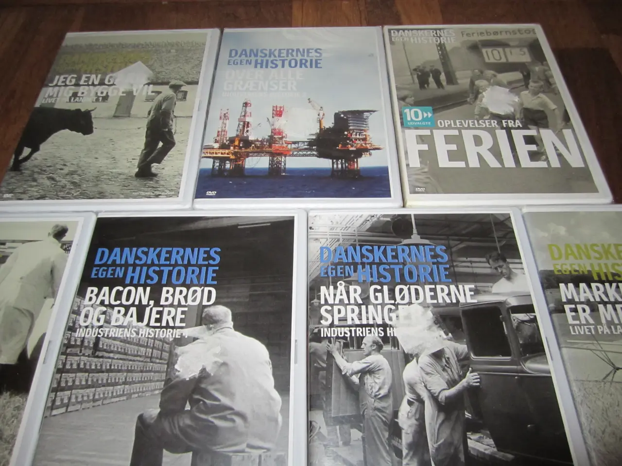 Billede 1 - BYD. DANSKERNES EGEN HISTORIE. 7 x Dvd.