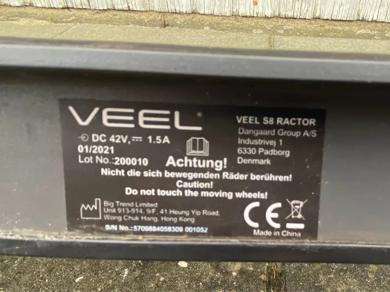Billede 2 - Veel el løbehjul, Mangle oplader