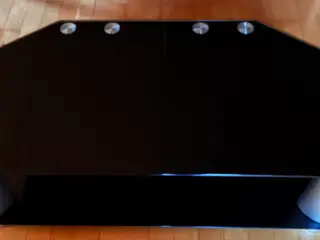 TV bord i sort glas