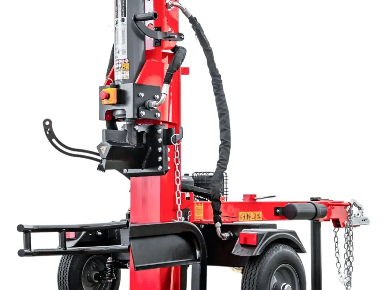 Billede 1 - WoodMaster CWM35B – 35 ton benzin brændekløver (lodret)