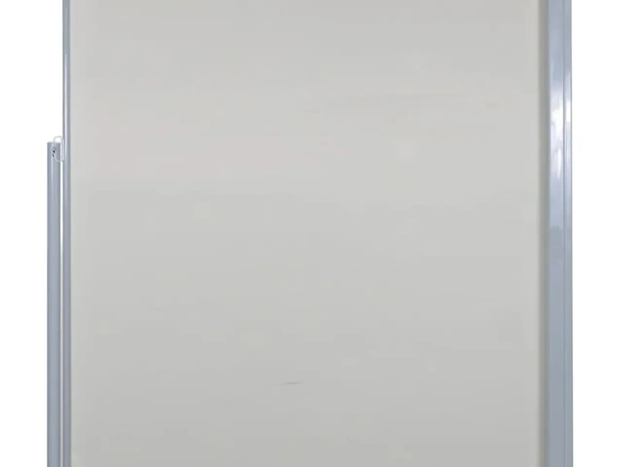 Billede 2 - Sammenrullelig sidemarkise 160 × 500 cm - cremefarvet