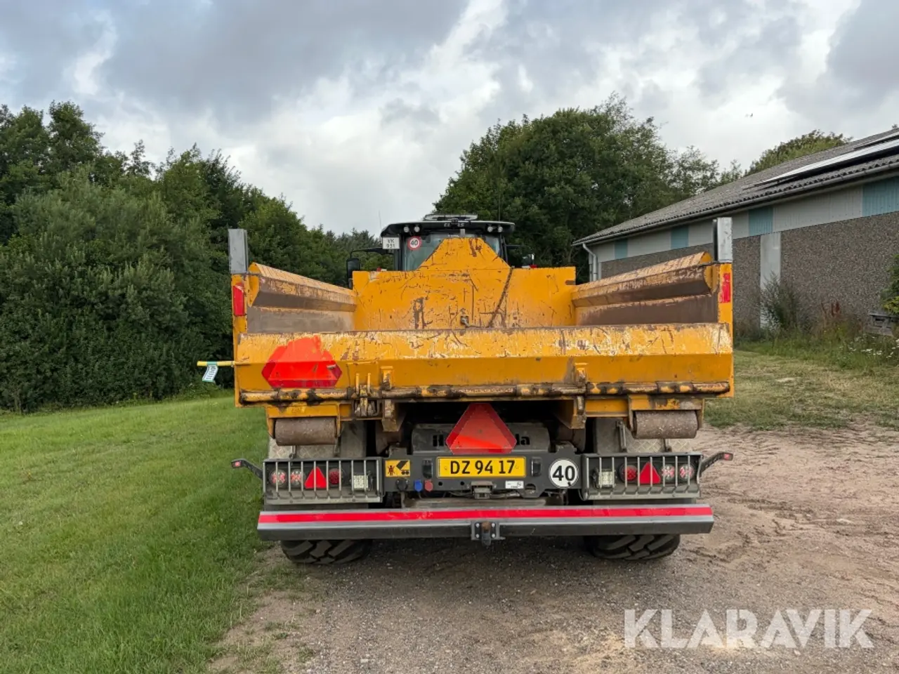 Billede 10 - Traktor Claas 650 Arion - med kroghejsevogn