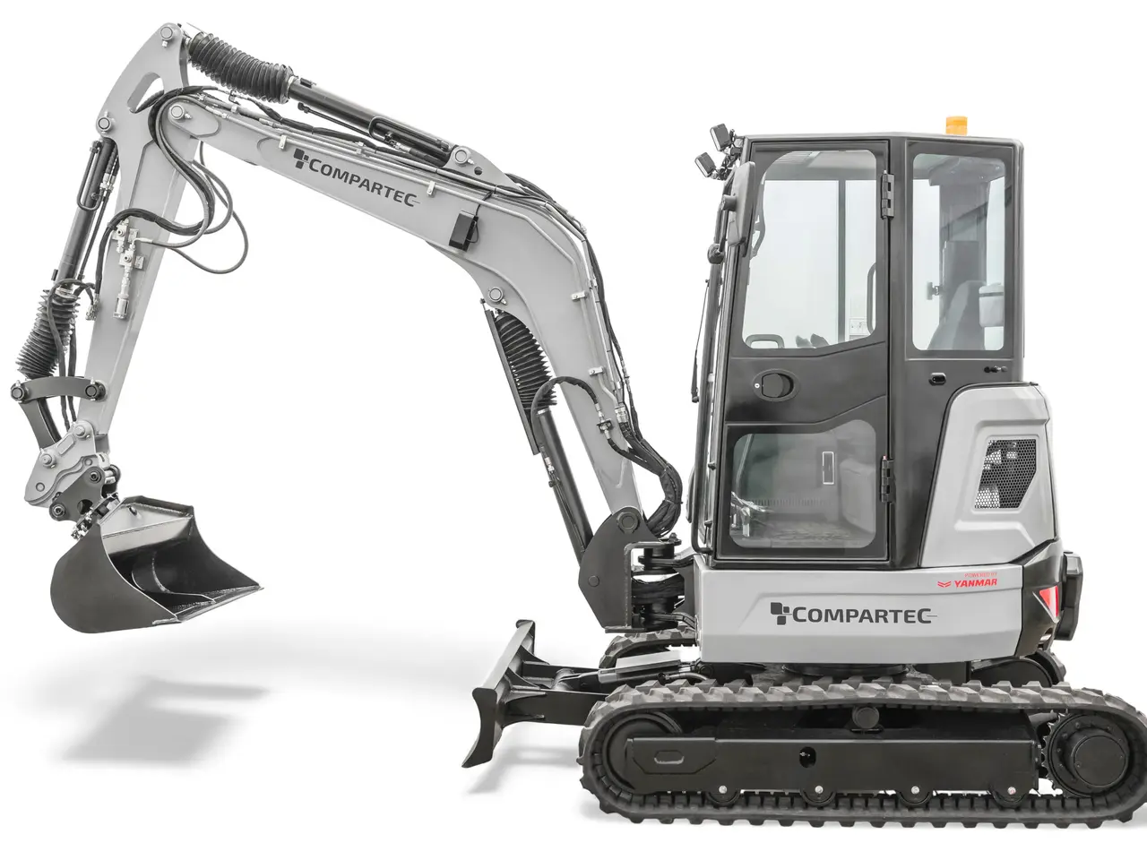 Billede 3 - Minigraver Bobmaster Titan – 3,7 ton, Yanmar dieselmotor