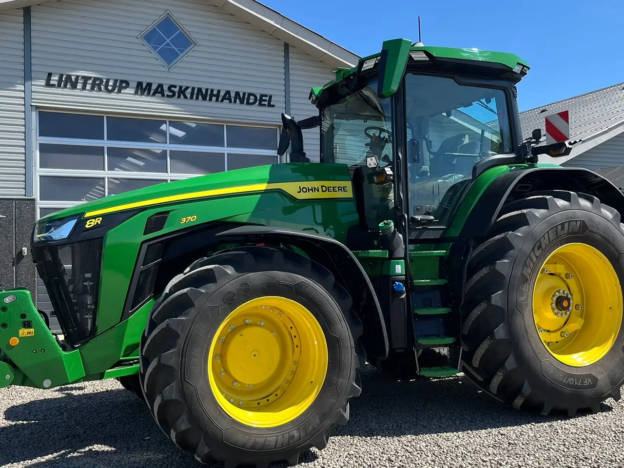 Billede 9 - John Deere 8R 370 Command PRO, med den store Michelin UltraFlex High Traction dæk montering. DEN ER SOM NY.