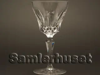 Parsival Rødvinsglas. H:16,5 mm.
