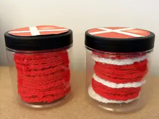 Bæredygtige bomuldsrondeller. Souvenir i genbrugse