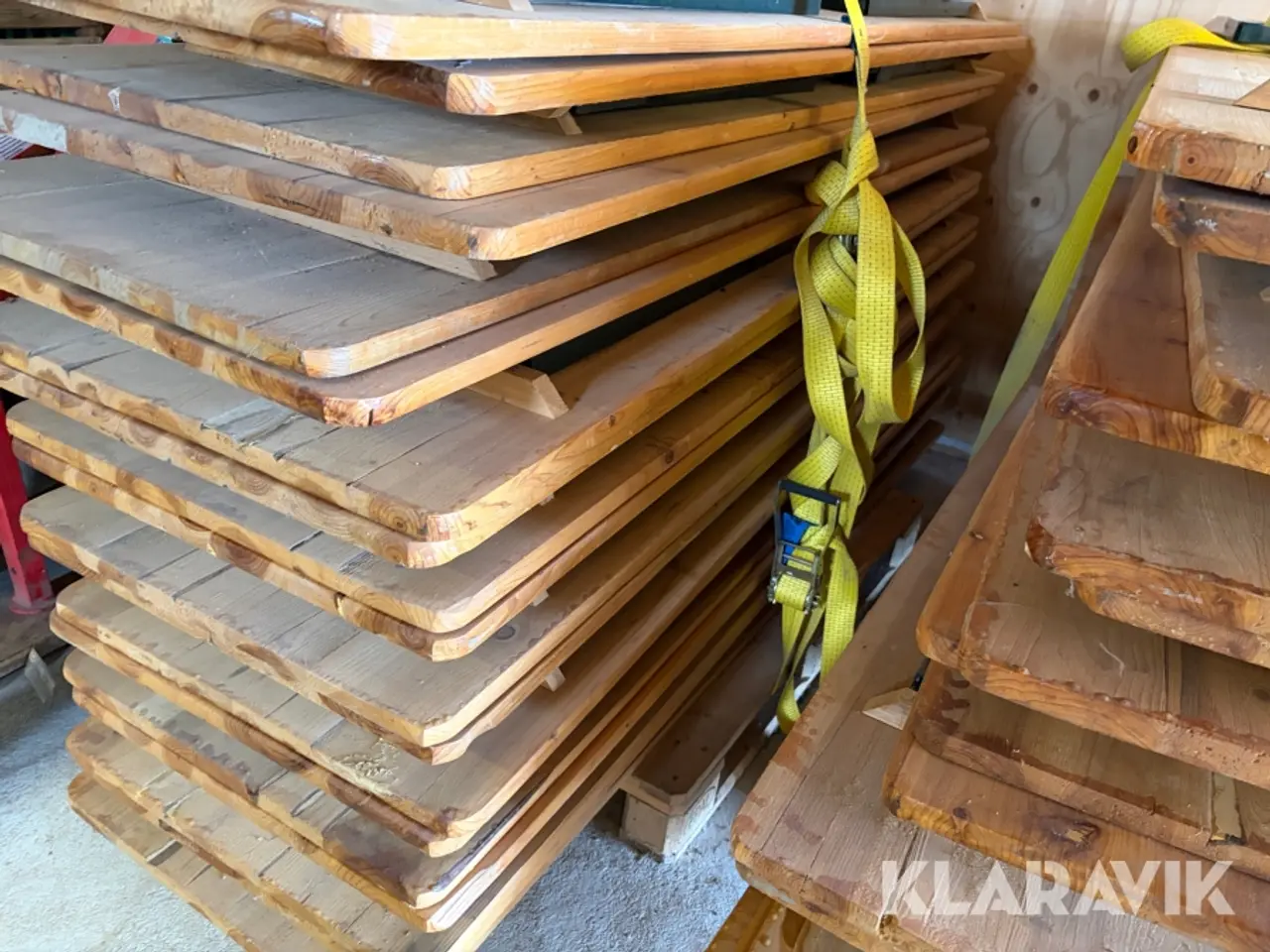 Billede 7 - Klapborde i træ 30 Styk