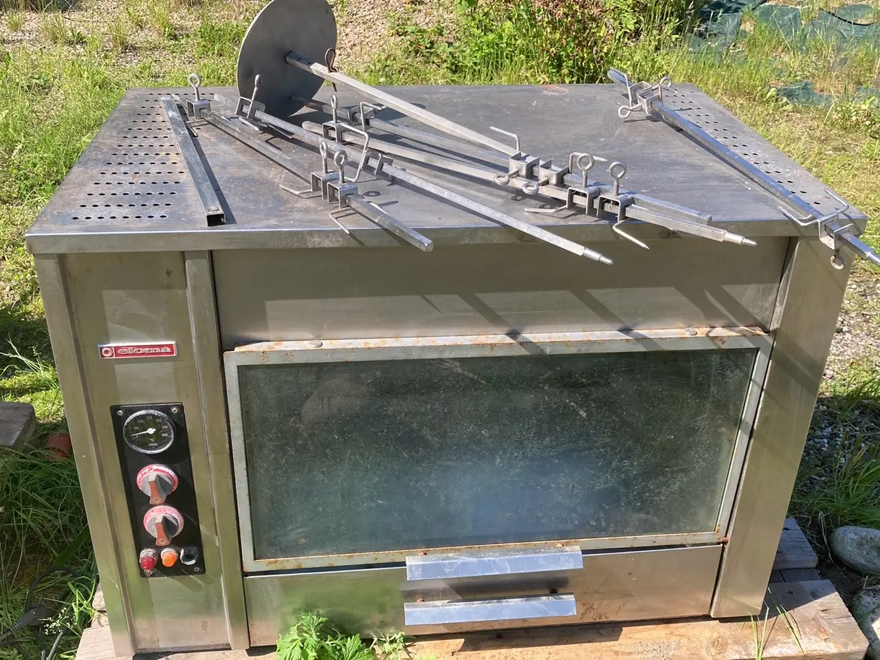 Billede 1 - Kyllinge grill sælges elektrisk