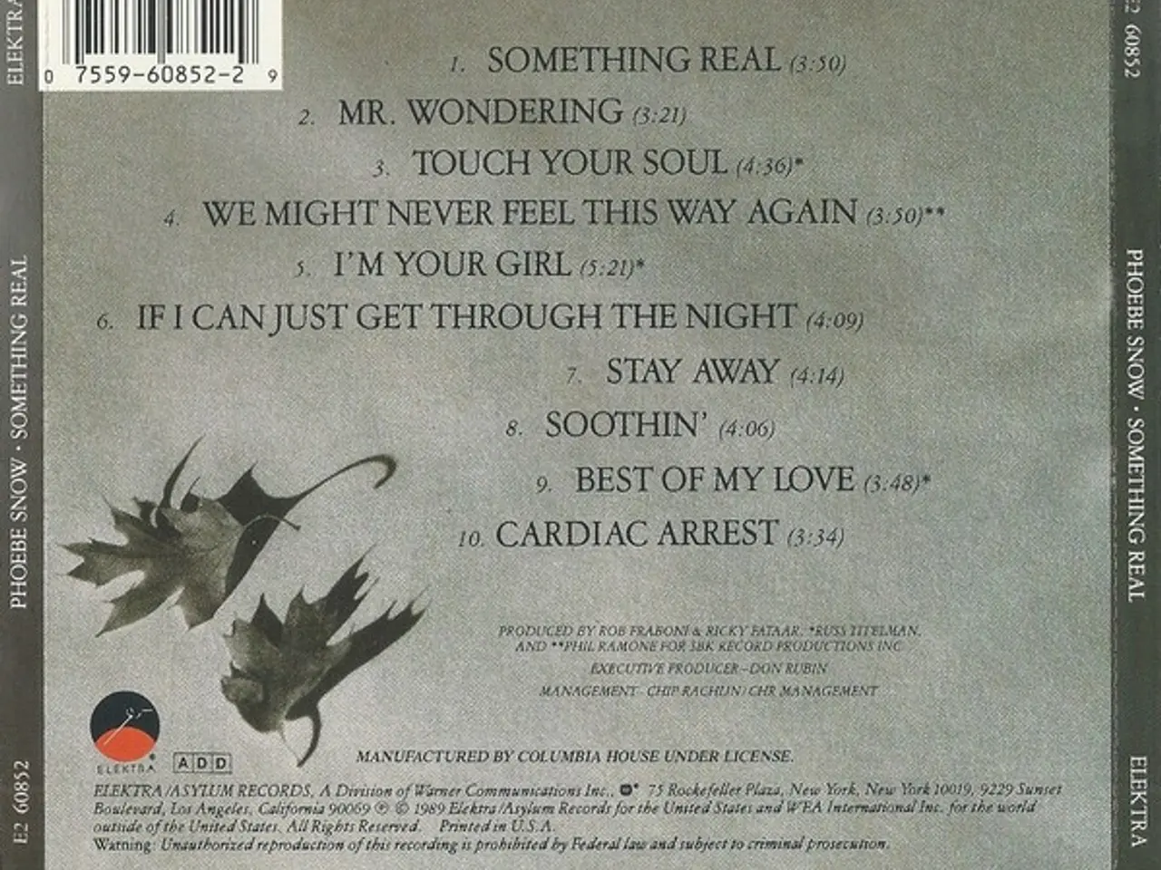 Billede 3 - Phoebe Snow – Something Real – CD