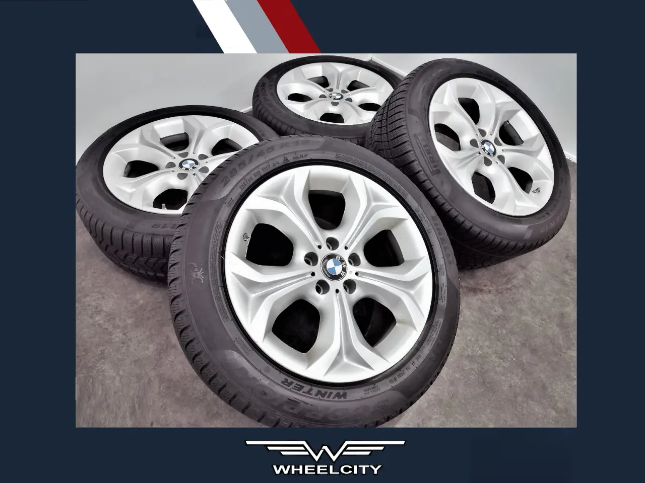 Billede 1 - 5x120 19" ET48/53 BMW Style-335 X5/X6 vintersæt
