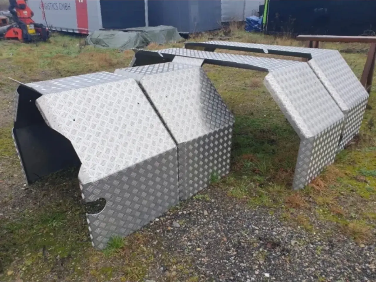 Billede 2 - Aluskærme til 8x4 Lastbil
