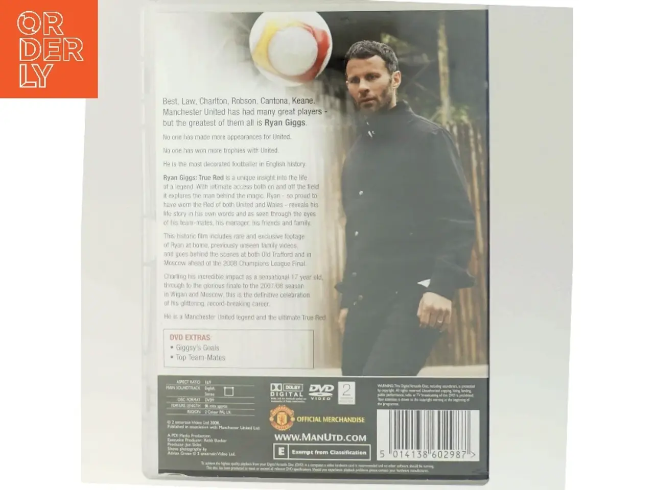 Billede 3 - Ryan Giggs dokumentar DVD fra Manchester United