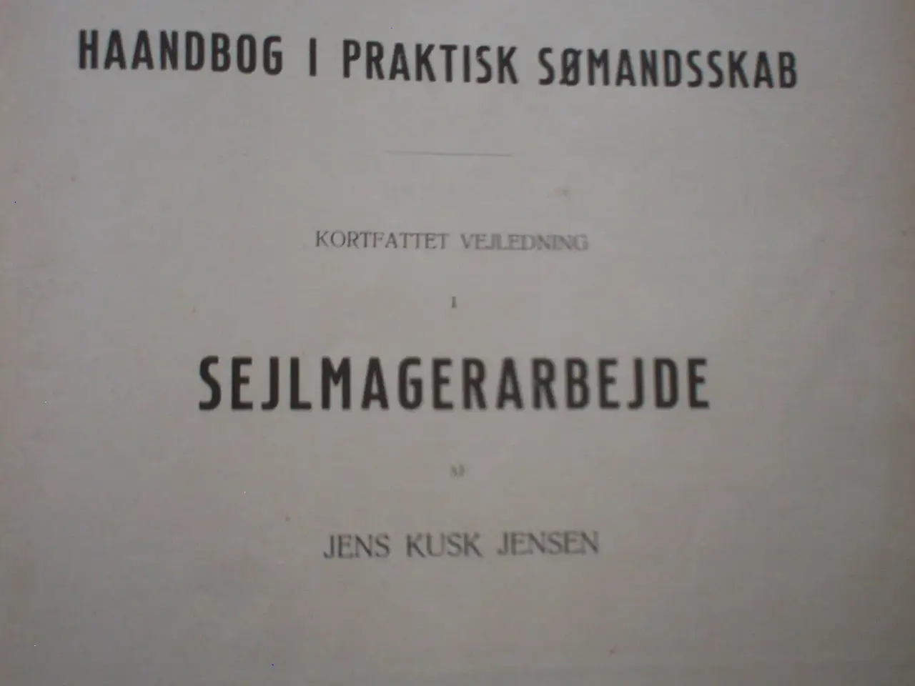 Billede 8 - Praktisk Sømandsskab 1924