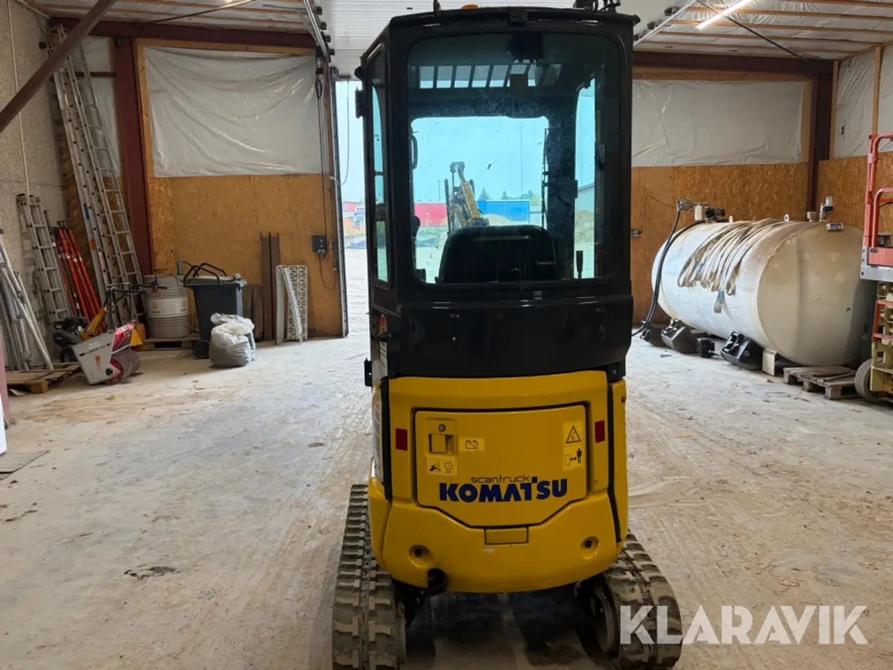 Billede 4 - Minigravemaskine Komatsu PC16R HS