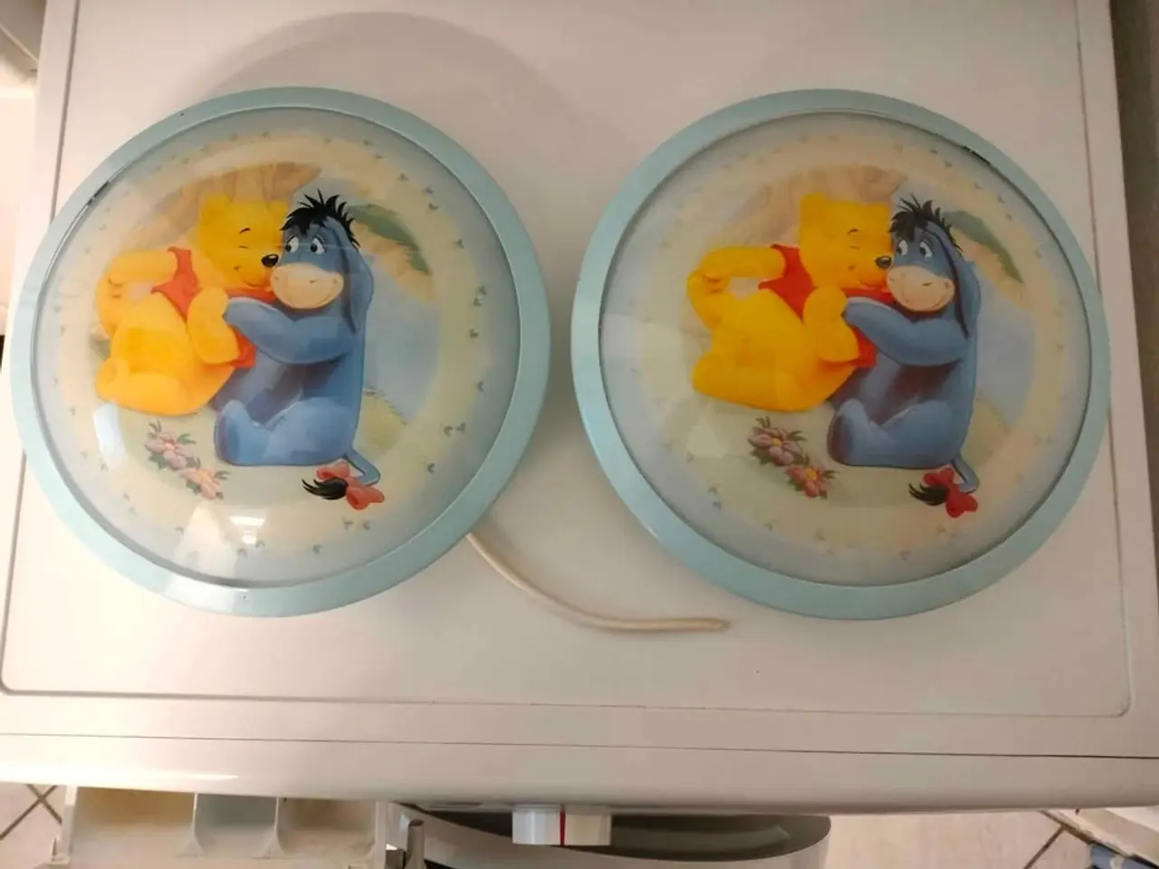 Billede 1 - Væglamper med Walt Disney figurer - 2 stk.