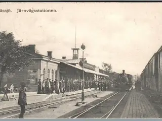 Nässjö - Jänvägsstation - Sverige - Brugt