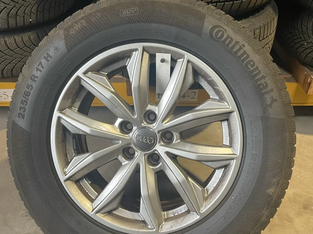 Billede 1 - Originale Audi Q5 fælge med vinterdæk