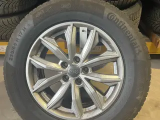 Originale Audi Q5 fælge med vinterdæk