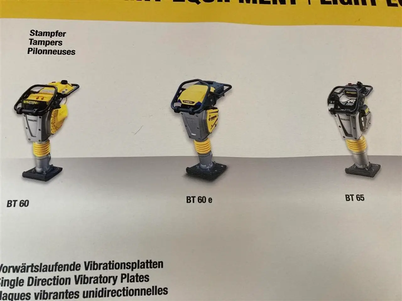 Billede 9 - Bomag BT 60E Elstamper/jordloppe med batteripakke og lader