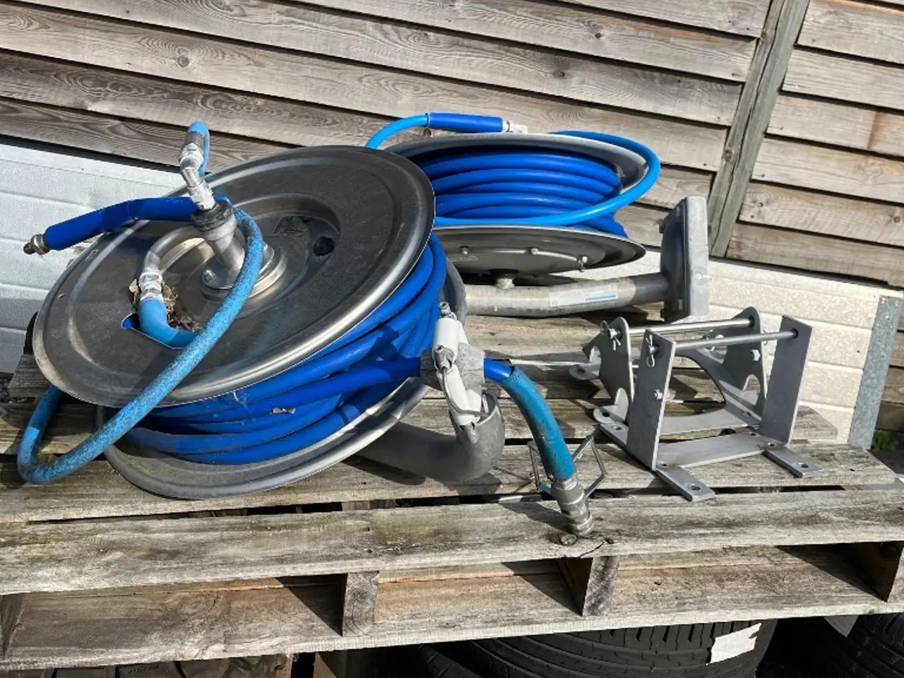 Billede 1 - Nederman Rustfri slangerulle 25 Meter