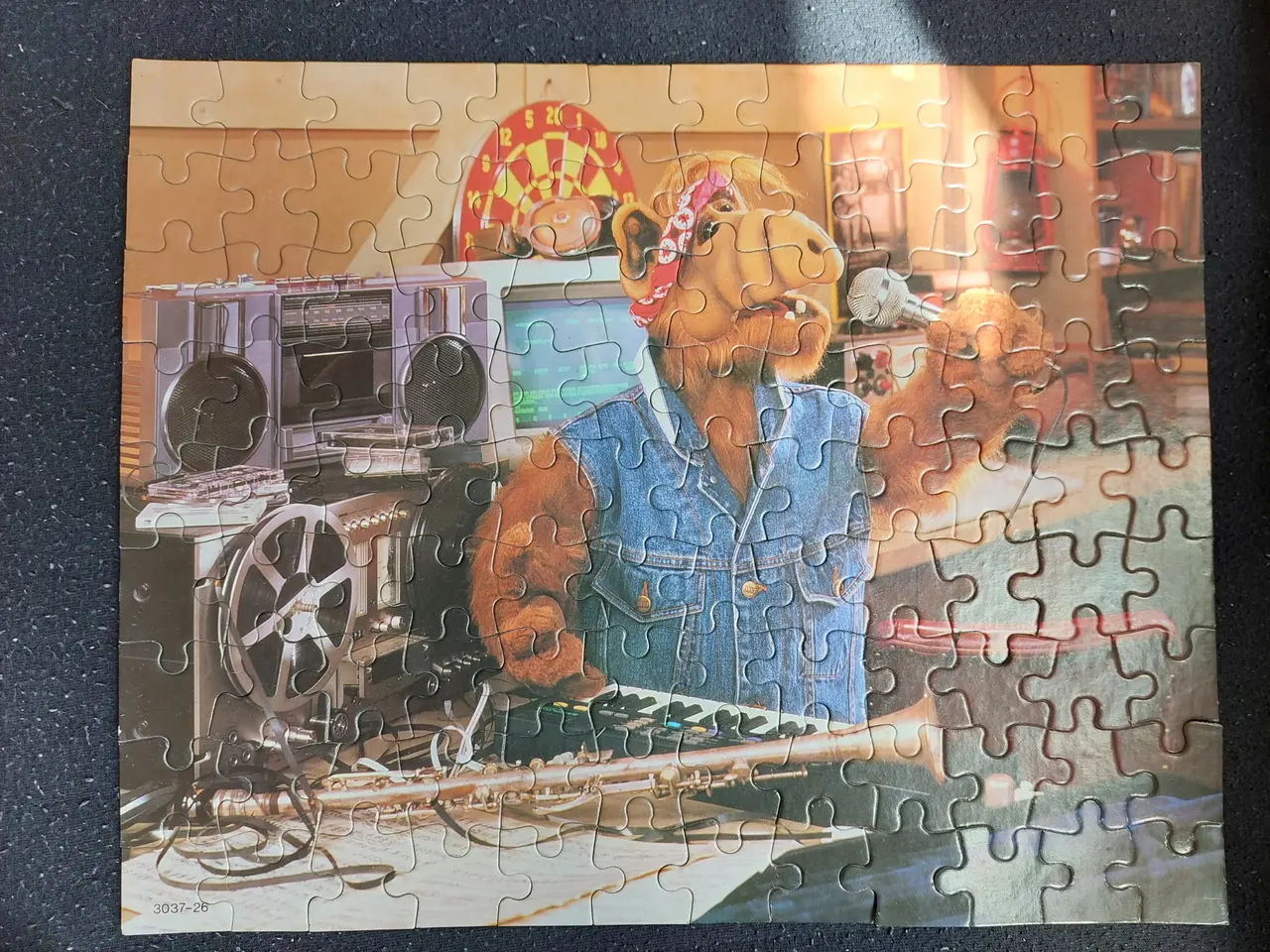 Billede 1 - Originalt retro ALF puslespil (1980’erne)