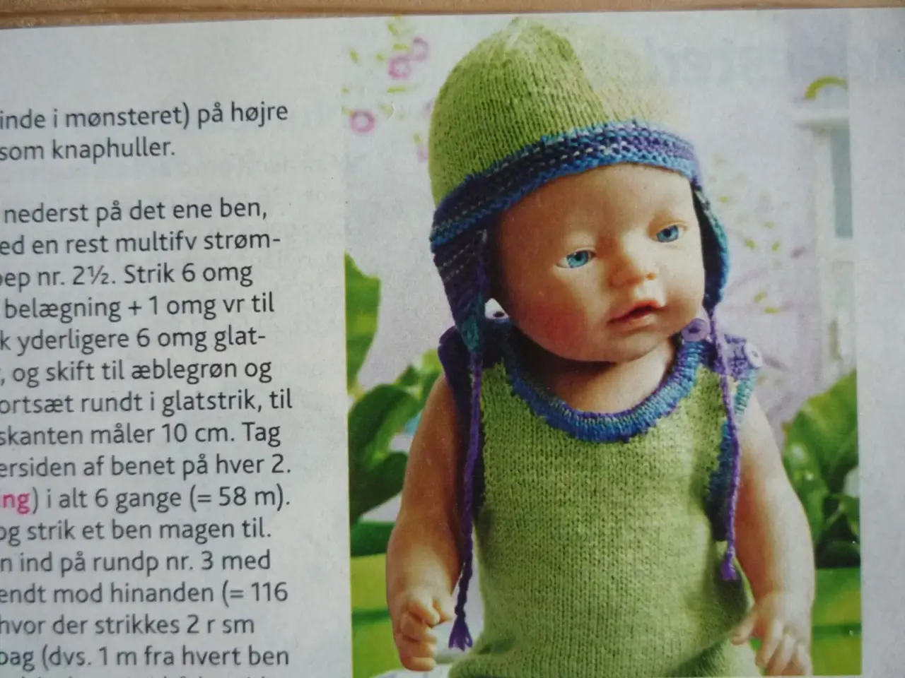 Billede 5 - Strik til bamsen og dukken