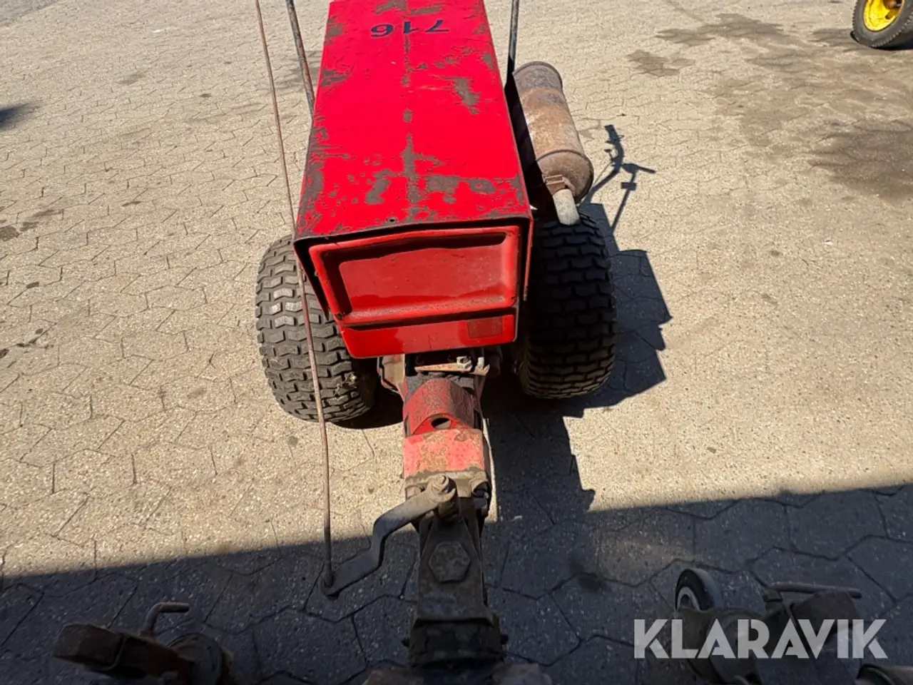 Billede 10 - 2 hjulet traktor med kost Gravely 12
