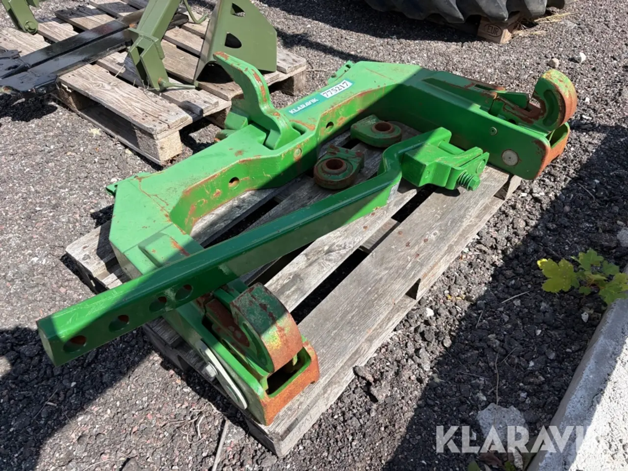Billede 4 - Trepunktsophæng og Trækstang John Deere