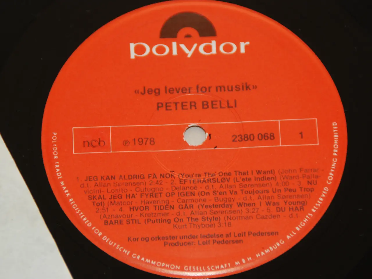 Billede 4 - Lp - Peter Belli