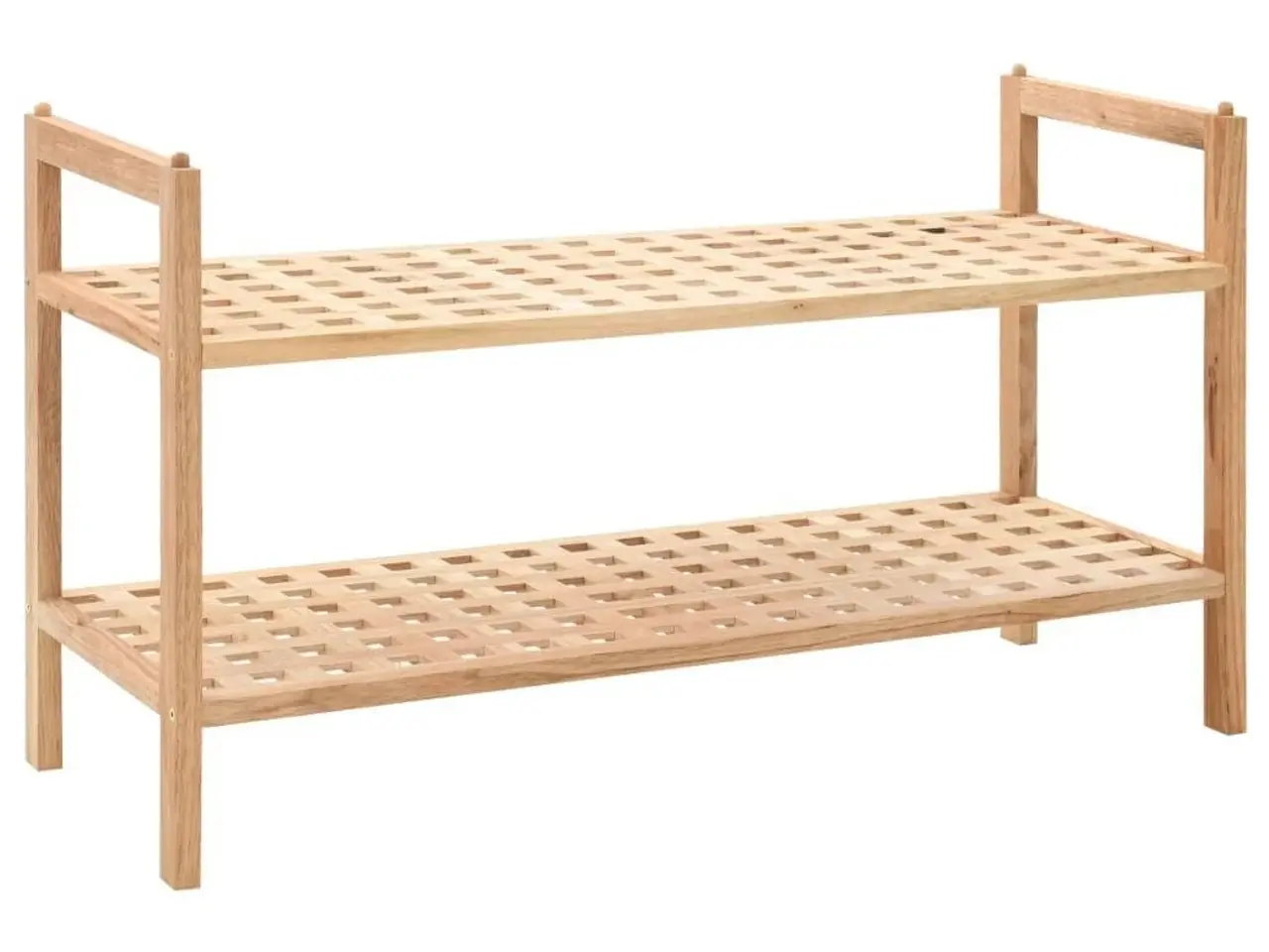 Billede 1 - Skoreol massivt valnøddetræ 69 x 26 x 40 cm