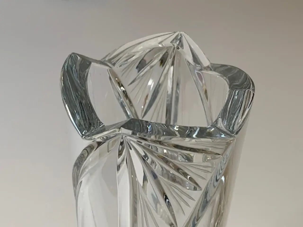 Billede 6 - Vase i krystalglas - høj og slank